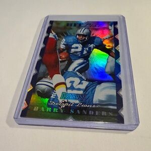 Barry Sanders Rear!!! 1996 Hot List Donruss Football Card 2 of 20 *09675/10000